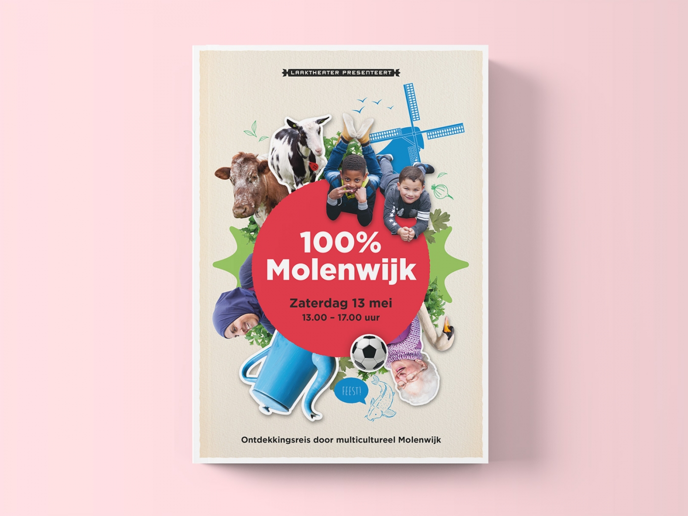 Omslag van de 100% Molenwijk reisgids