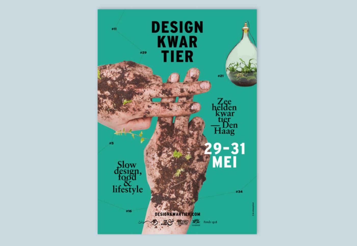 Poster voor festival Designkwartier 2015